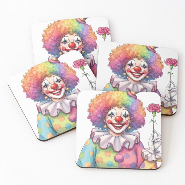 Item preview, Friendly Flower Clown designed and sold by Guryl Michal Designs.