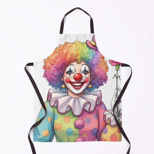 Item preview, Friendly Flower Clown designed and sold by Guryl Michal Designs.