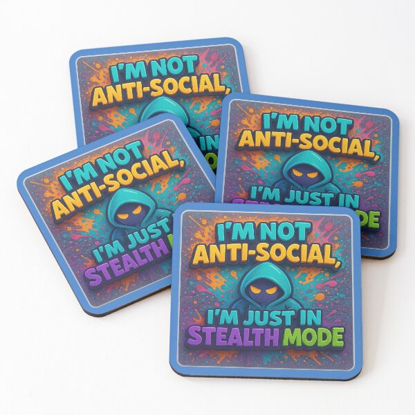 Item preview, In Stealth Mode – A Funny Look at Introversion designed and sold by Girih.