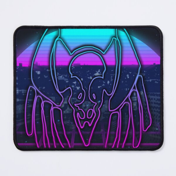 Item preview, Hrafn Guitars Head Logo Synthwave designed and sold by HrafnGuitars.