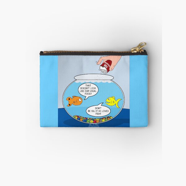 Artikelvorschau, Fischfutter oder Gewürz? entworfen und verkauft von Out to Lunch Cartoons and More.