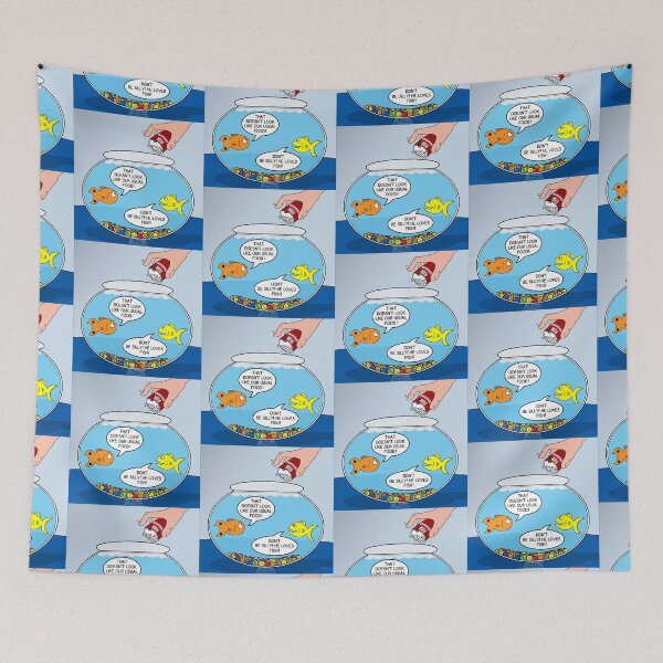 Item preview, Fish Food or Seasoning? designed and sold by Out to Lunch Cartoons and More.
