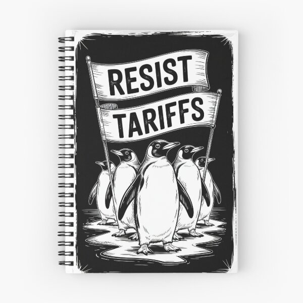 Item preview, Penguin Tariff Resist designed and sold by MichalWeider.