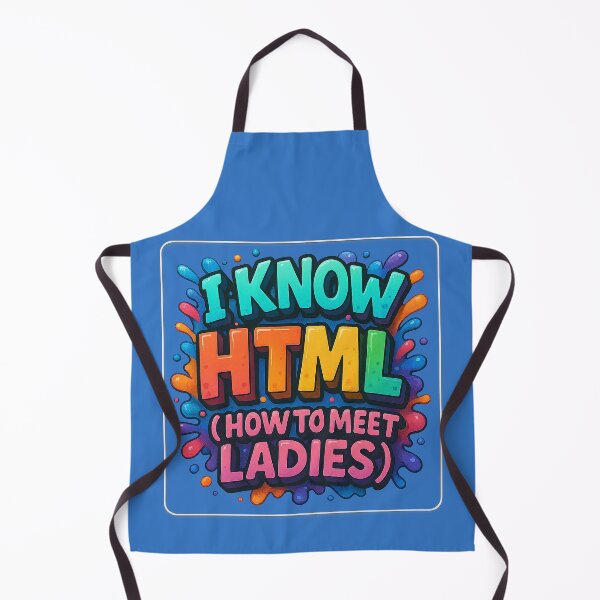 Item preview, I can HTML – Humor with charm designed and sold by Girih.