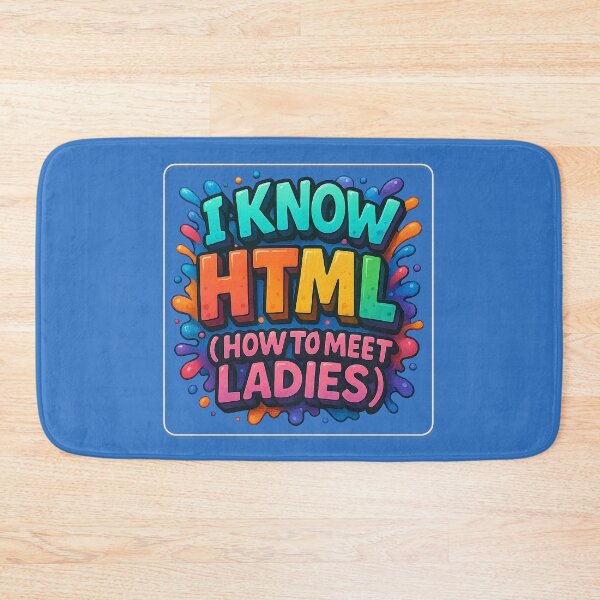 Item preview, I can HTML – Humor with charm designed and sold by Girih.