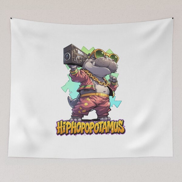 Item preview, Hiphopopotamus designed and sold by KiwiGrizzly.