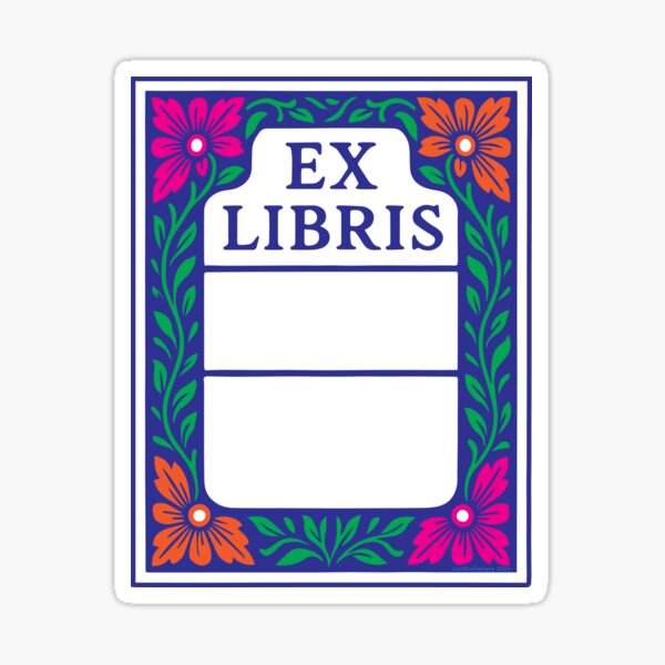Item preview, Bookplate: Ex libris (Latin for "from the books of") designed and sold by Loot Box Designs by LoveToShare.
