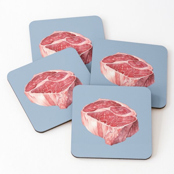 Item preview, Raw Ribeye Steak designed and sold by Violet Peonies.