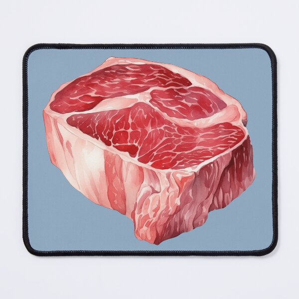 Item preview, Raw Ribeye Steak designed and sold by Violet Peonies.