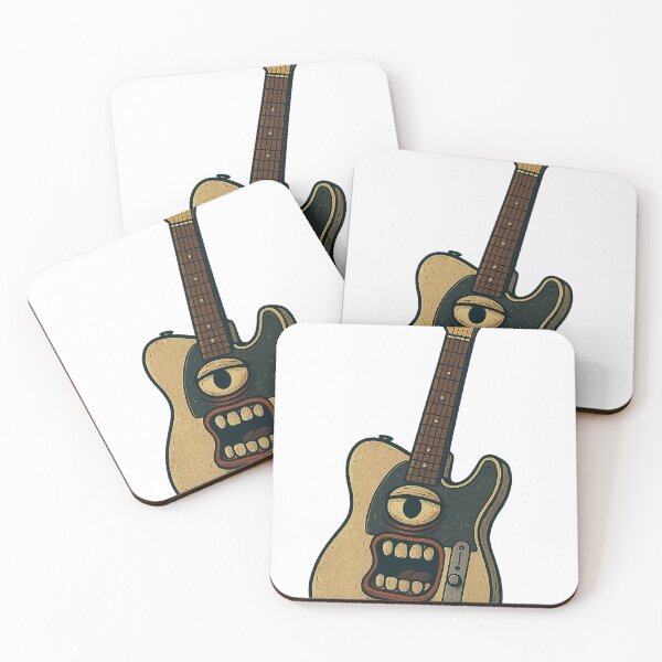 Item preview, Fender Telecaster Vintage Cartoon Guitar designed and sold by TheYeahStore.