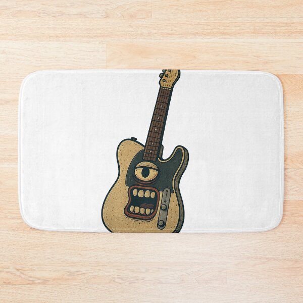 Item preview, Fender Telecaster Vintage Cartoon Guitar designed and sold by TheYeahStore.