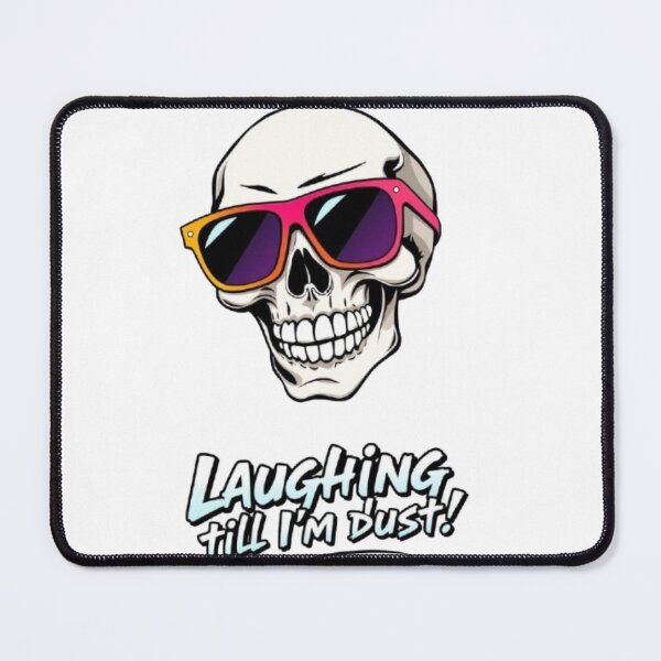 Item preview, Skull Forever Laughin designed and sold by Nave Curious Stuff.