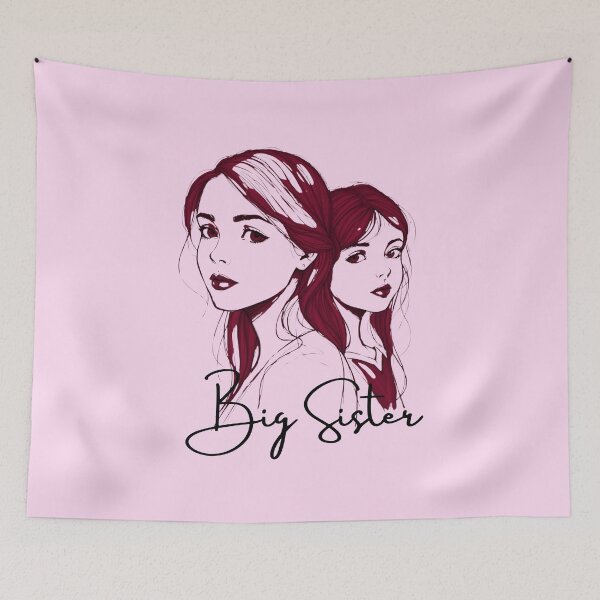 Item preview, Big Sister Cute Two Beautiful sisters designed and sold by RokaCircles.