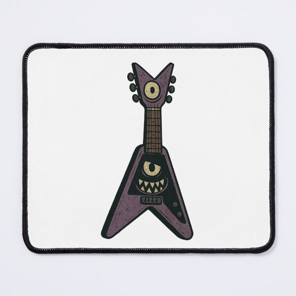 Artikelvorschau, Gibson Flying V Monster Gitarre entworfen und verkauft von TheYeahStore.