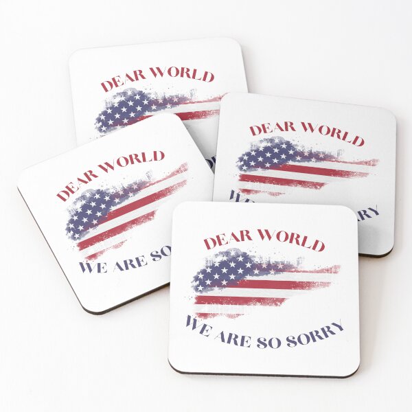 Item preview, Dear World We Are So Sorry designed and sold by MichalWeider.