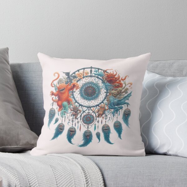 Item preview, Scary Dream Catcher – Horror Aesthetic Spooky Nightmare Design designed and sold by harmzk90.