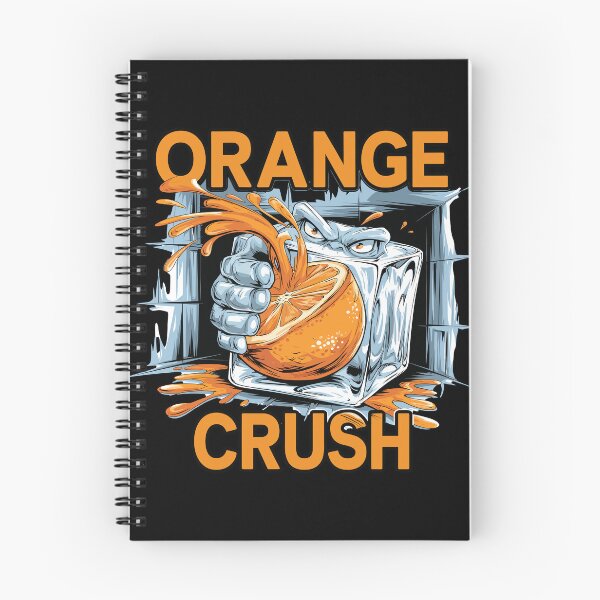 Item preview, Orange Crush - Ice cube squeezing an orange designed and sold by SplashPixel.