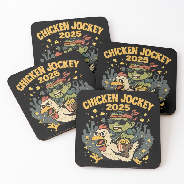 Item preview, Chicken Jockey 2025 designed and sold by DarkBirdClothing.