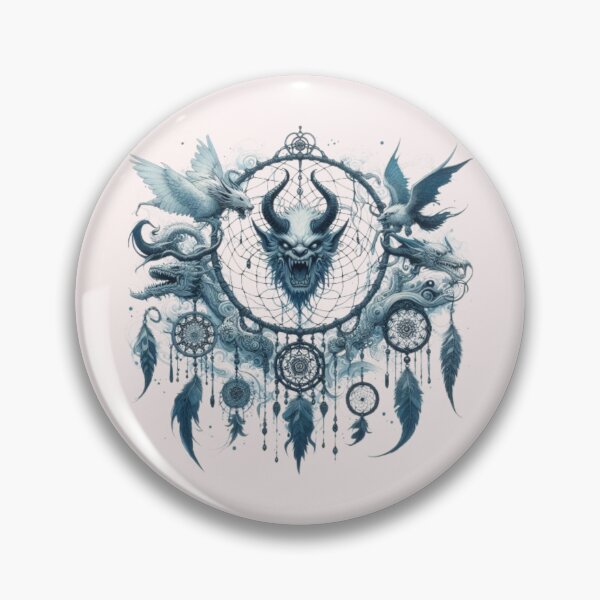 Item preview, Scary Dream Catcher – Horror Aesthetic Spooky Nightmare Design designed and sold by harmzk90.