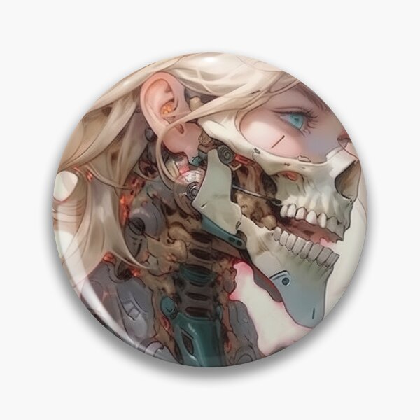 Item preview, Mechanical Cyborg Anime Girl designed and sold by bubblegoth.