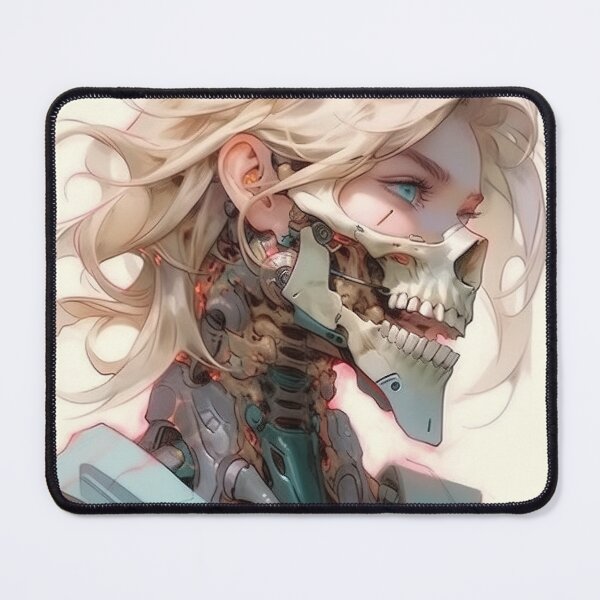 Item preview, Mechanical Cyborg Anime Girl designed and sold by bubblegoth.