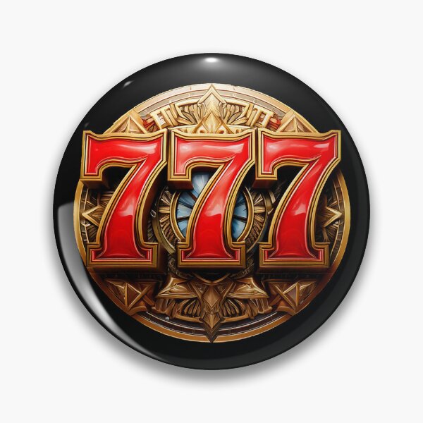 Item preview, Golden Ornate Slot Machine 777 Symbol designed and sold by nvrprooo.