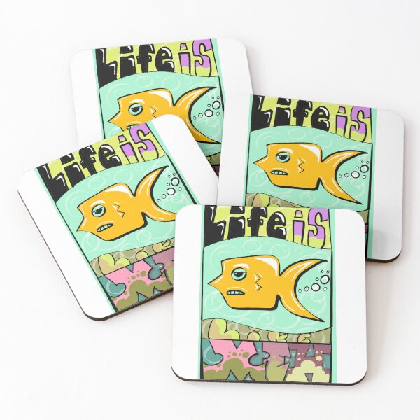 Item preview, Life is like meh fish designed and sold by Ericmcgrew.
