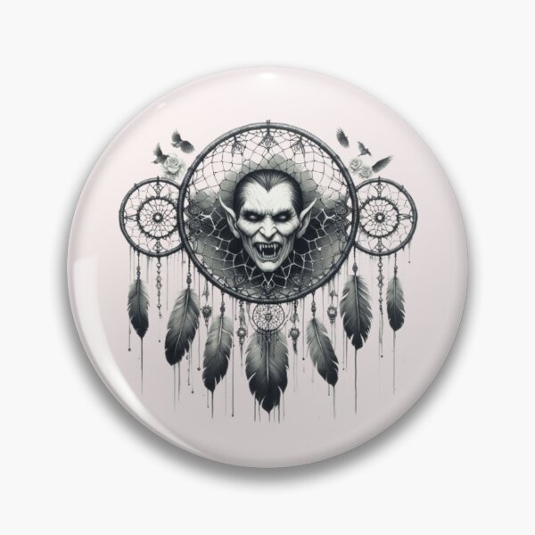 Item preview, Scary Dream Catcher – Horror Aesthetic Spooky Nightmare Design designed and sold by harmzk90.