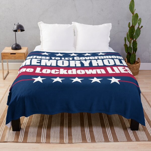 Item preview, I Refuse to Let Government Memoryhole The Lockdown Lies designed and sold by Swabcraft.