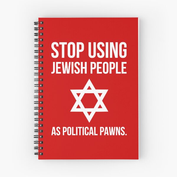 Item preview, Stop using Jewish people as political pawns  designed and sold by Rachel the Artist .