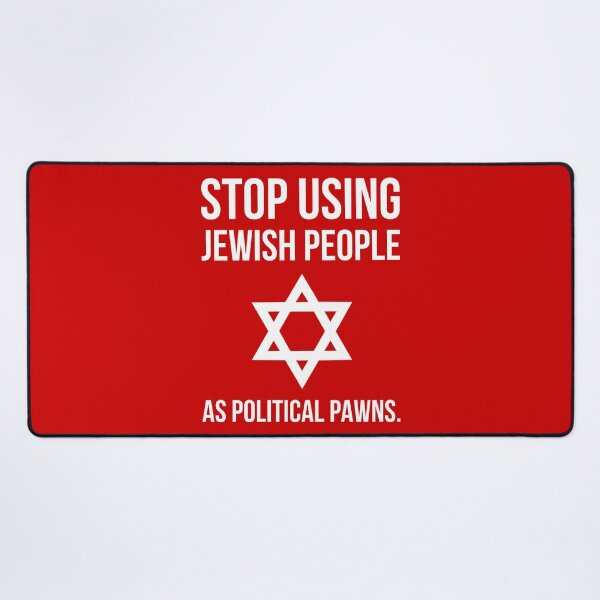 Item preview, Stop using Jewish people as political pawns  designed and sold by Rachel the Artist .