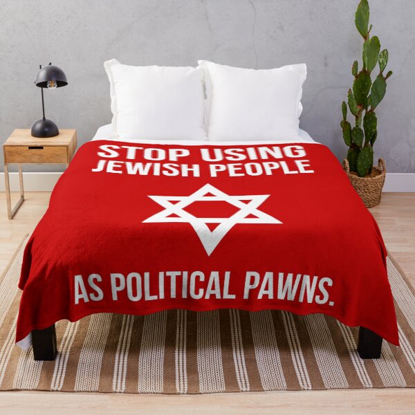 Item preview, Stop using Jewish people as political pawns designed and sold by Rachel the Artist .