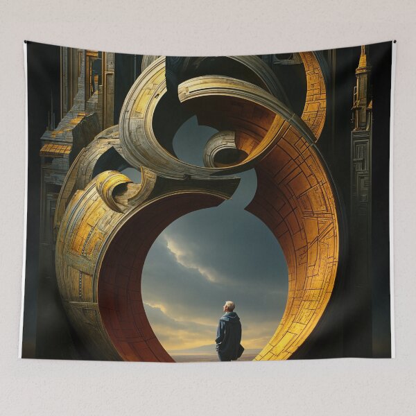 Item preview, The Portal of Recursive Time designed and sold by oanaunciuleanu.