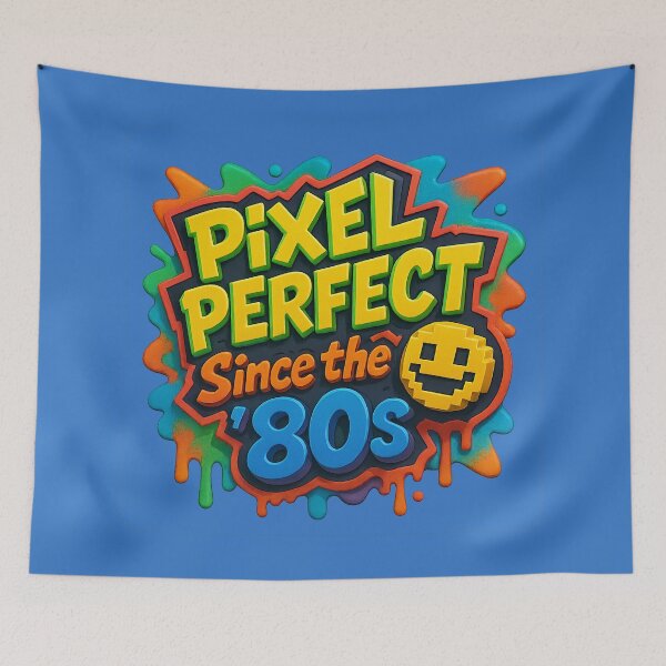 Item preview, Pixel Perfect – 80s Nostalgia designed and sold by Girih.