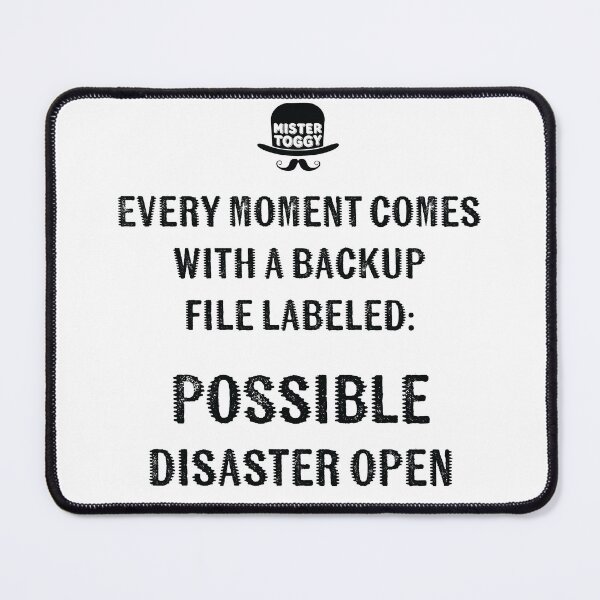 Item preview, Backup File: Possible Disaster Open designed and sold by MisterToggy.