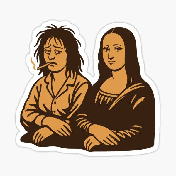 Item preview, Mona & Lisa after Saturday night designed and sold by pilly74.