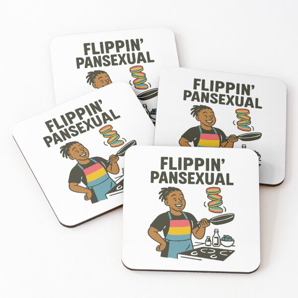 Item preview, Funny Flippin' Pansexual Pancake Pride Design designed and sold by QueerCoreRiot.