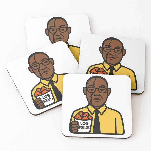 Item preview, Gus Fring – Los Pollos Minimalist Cartoon Style designed and sold by flwy-design.