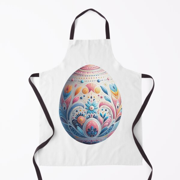 Item preview, colorful easter eggs with floral patterns designed and sold by helenostore.