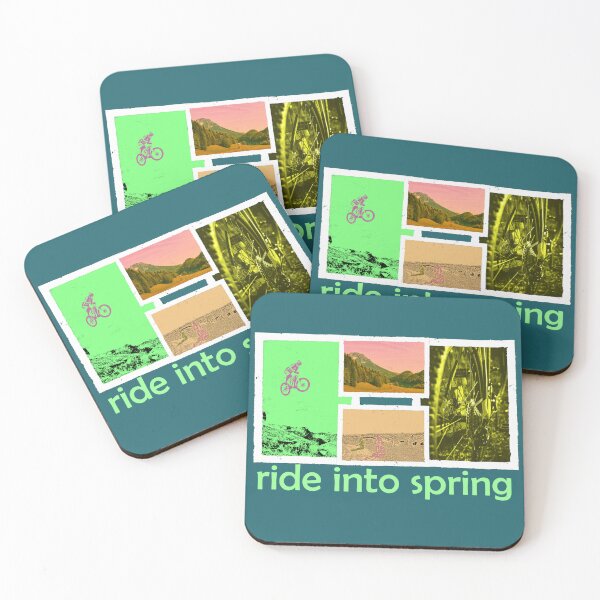 Item preview, Mountain biking in spring designed and sold by footballstorico.