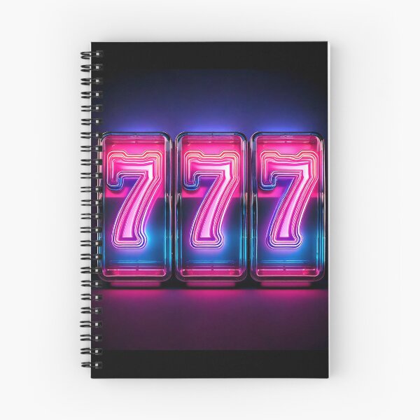 Item preview, Neon Glowing Slot Machine 777 Lights designed and sold by nvrprooo.