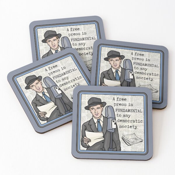 Item preview, A Free Press Is Fundamental designed and sold by Unhinged Heather.
