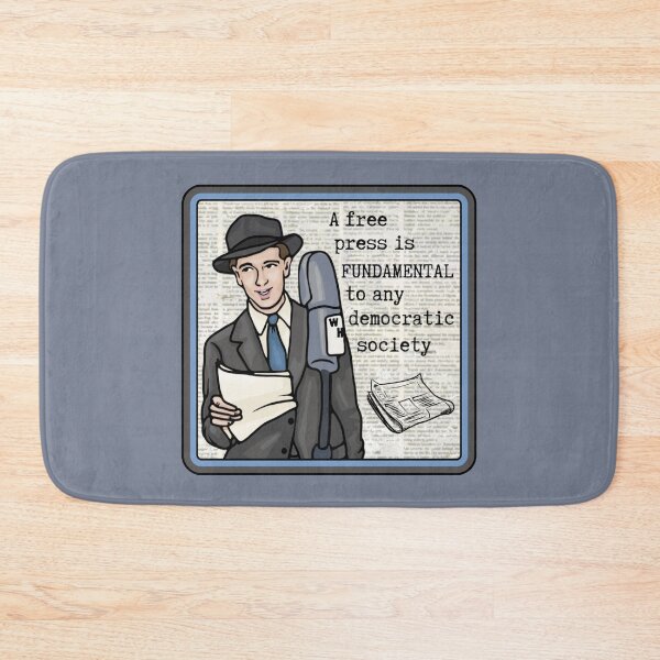 Item preview, A Free Press Is Fundamental designed and sold by Unhinged Heather.