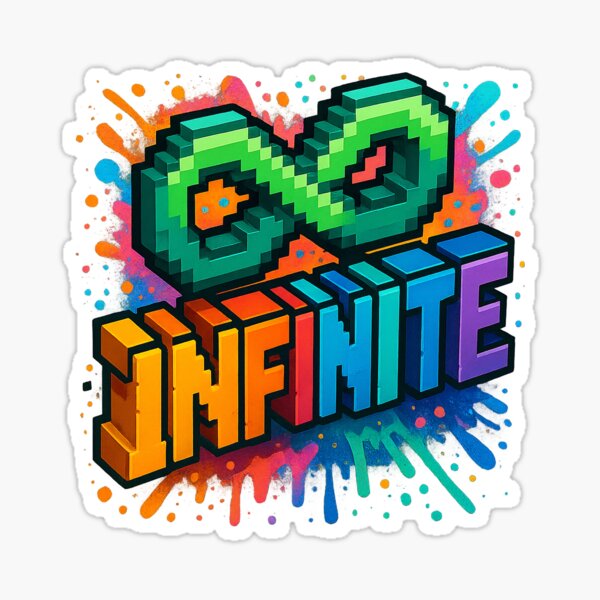Aperçu de l'œuvre Des possibilités infinies – du pixel art dans un style moderne créée et vendue par Girih.
