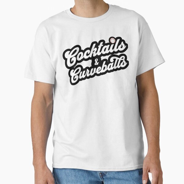Item preview, Cocktails and Cureballs Baseball Lover designed and sold by Not A Typical  Teacher.
