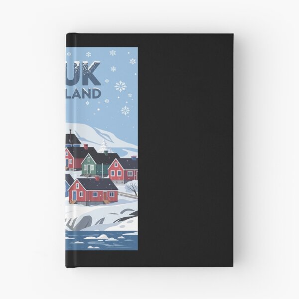 Item preview, Nuuk, Greenland  – Colorful Arctic Houses & Snowy Fjord Scene designed and sold by paulo silveira.