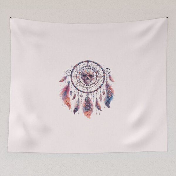 Item preview, Scary Dream Catcher – Horror Aesthetic Spooky Nightmare Design designed and sold by harmzk90.