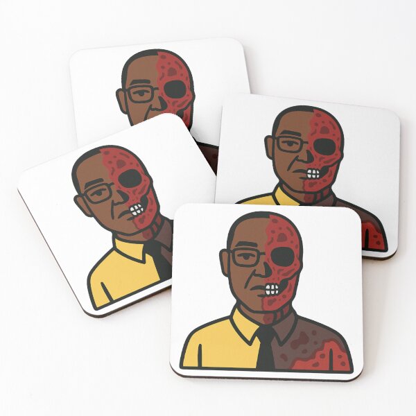 Item preview, Gus Fring Face-Off – Burned Face Cartoon Style designed and sold by flwy-design.