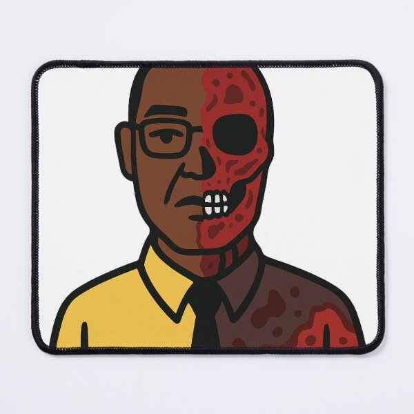 Item preview, Gus Fring Face-Off – Burned Face Cartoon Style designed and sold by flwy-design.