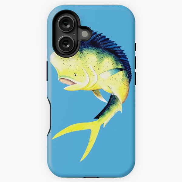 Vista previa del artículo con la obra «Pez mahi», diseñado y vendido por garyboswellart.